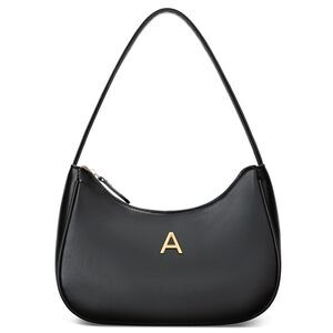 8715 Gift Shoulder Bag Clutch Tote HandBags Purses with Gold Initials